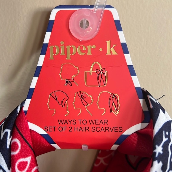 Piper K | OG Bandanna Classic Style Scarf Set - Picture 3 of 6